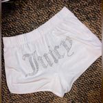 Juicy Couture Rhinestone Velour Shorts Size Medium Photo 0