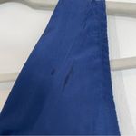 Free People NWT  Mumbai Nights Navy Blue 100% Silk Sleeveless Midi Dress XS Photo 7