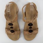 Vionic Farra Embellished Sandal Gold Cork Women 9.5 Adjustable Straps Comfort Photo 2