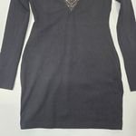 superdown Maris Deep V Mini Dress in Black Xs or s Photo 3