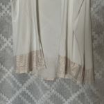 Lululemon  All Tied Up Split Back Athletic Tank Top White Pink‎ Metallic Size M Photo 6