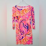 Lilly Pulitzer  Women Sophie Pink Seashell Print Shift Knit Dress Size XS Photo 9
