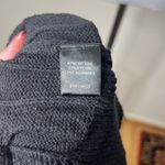 barney's new york Black Vintage Open Neck Sweater Photo 9