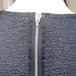 Bebop bodycon little black mini dress with capped sleeves zip closure Size M. Photo 4