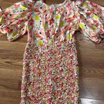 BYTIMO peach Shirred floral Photo 11