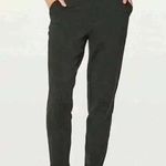 Lululemon City Trek Black Work Pants Trousers Tencel Nylon Elastane Size 2 Photo 0