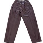 BLANK NYC Pants Women 25 Brown Shake Faux Leather High Rise Ankle Photo 1
