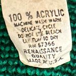 Bold Green and Large Black Polka Dot Sweater 80s Vintage Oversized Vibrant Cool Size undefined Photo 9