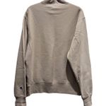 Champion  Reverse Weave Mock Neck Sweatshirt Women's Medium Beige Pullover Fall Photo 1