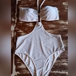 Aerie -Shine Cut Out Halter One Piece Swimsuit-Sz.Large-NWOT! NEVER WORN! Photo 3