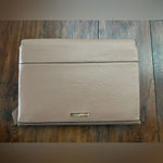 BCBGMAXAZRIA  Taupe Mocha Brown Large Clutch Photo 4