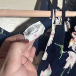 Sienna Sky Navy Floral Cold Shoulder Top | Medium Photo 3