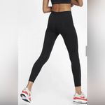 Nike  Sportswear Women’s Size Small Black Animal Print Logo‎ Leggings Photo 2