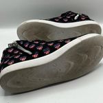 Love moschino Black High Top Sneakers With US Flags Inside Heart Shapes Photo 6