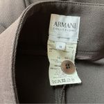 Armani Collezioni Vintage  Antinea SRL Brown Wide Leg Pants Size 14 Photo 4