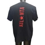 Gildan Men’s Black Graphic Tee Red Print Size 2XL Photo 2