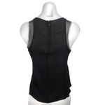 Theory Black 100% Silk Crew Neck Sleeveless Cami Camisole Tank Blouse Top Size S Photo 1