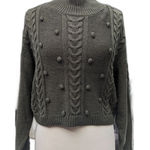 Iz Byer IZ Beyer Olive green sweater Photo 0