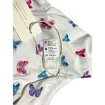 l*space L* Revolve Bitsy Bikini Bottoms Beach Y2K Colorful Butterfly Print Sz M NWT Photo 3