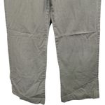 Gap  Y2K Green Pin Striped Low Rise Wide Leg Pants Size 4 Ankle Length Vintage Photo 2