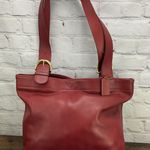 Coach Vintage Red Leather Soho Lafayette Tote Shoulder Bag Made In US W Tag 4140 Photo 0