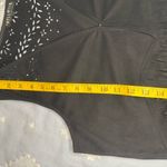 Idyllwind  Black Sleeveless Fringe Top Western Style Size Medium Photo 13