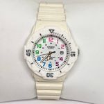 Casio  LRW200H White Women's Watch 33mm date multicolored numerals 100M Photo 0
