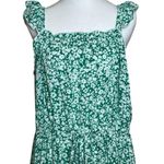 Luxology  Green White Floral Dress XL Spring Easter St. Patrick’s Day Vacation Photo 1