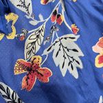 Fat Face Sz 6 Pajama Set Blue Floral Print Sleepwear 2 Piece Tank Pants Women’s Photo 5