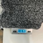 POL  Women's Small Gray/White Marled Knit Long Sleeve Cropped Sweater‎ SMALL Photo 5