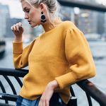 Vestique Mustard Sweater Photo 0