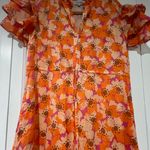 Olivia James the label Delia ‎ Maxi Dress Orange Size M Photo 3