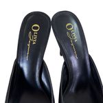 Olivia Jaymes Women's Shoes Sz 8 Stiletto Heels‎ Slide On Crystal Stud Bow Black Photo 2