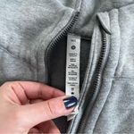 Lululemon  grey oversized scuba half zip size m/l Photo 2