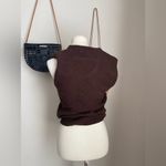 100% Acrylic Brown Sweater Vest Photo 1
