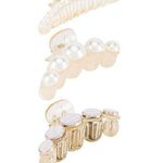 8 Other Reasons  Pearl Hair Clip Pearl Women's Size OS Photo 0