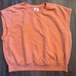Sundry NWOT  orange muscle sweatshirt M Photo 2