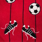 Mandal Bay Vintage Soccer Sweater Vest Red Size L Photo 7