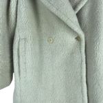 Babaton Aritzia Wool Double Breasted Short Teddy Coat Cream White Size 2 Photo 6