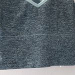 PINK - Victoria's Secret  seamless lightly lined sport sports bra sparkly pink on straps in gray and blue size medium. Photo 2