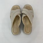 Vagabond  Courtney Cross Strap Platform Sandals Ivory Women's Size US 8.5, 40 Photo 3