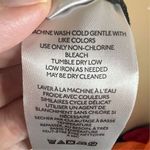 Free People Marne Women's Black Star Print Sheer Mesh Tie Front Boho Coquette Photo 6