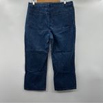 Tommy Hilfiger Vintage Dark Wash High Rise Cropped Denim Straight Jeans Size 14 Photo 3