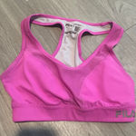 FILA  Pink and White Sports Bra Photo 0