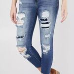 KanCan USA KanCan Ripped Mid-Rise Ankle Skinny Jeans Photo 2