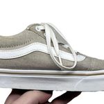 Vans  Ward Women's Size 9.5 Low Top Lace Up Shoes In Summer Camp Taupe Tan Beige Photo 15