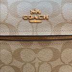 Coach NWT Mini Rowan File Bag In Signature Canvas Photo 3