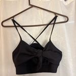 Alala  Black Sports Bra with Gold Detail – Women’s L Photo 3