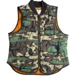 Denim & Supply Ralph Lauren  Distressed Flag Camo Vest Jacket M Military Vintage Photo 5