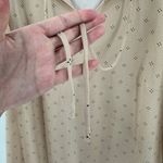 Adrianna Papell  Pink Printed Ruffle Tie Split Neck Flutter Sleeve Career Top 3X Photo 2